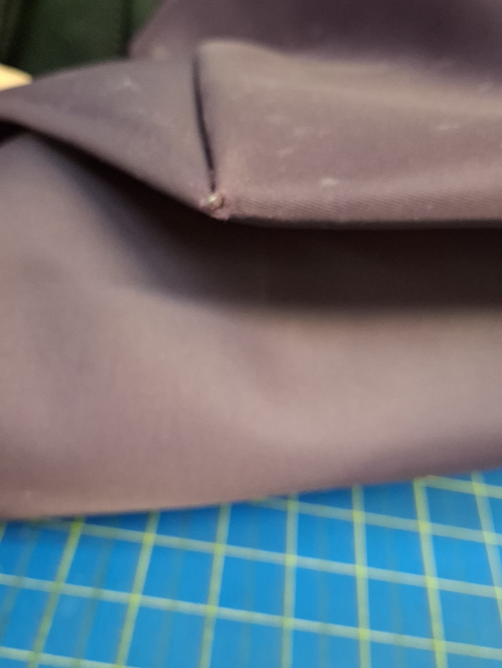 Longchamp Purple Nylon Tote with Leather Trim Preloved - Picture 16 of 16